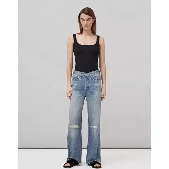 Rag & Bone Miramar Liquid Pull On Jeans Pants M - Picture 1 of 4